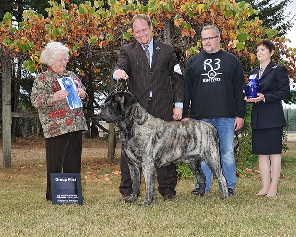 Group First at 2012 Gig Harbor Kennel Club